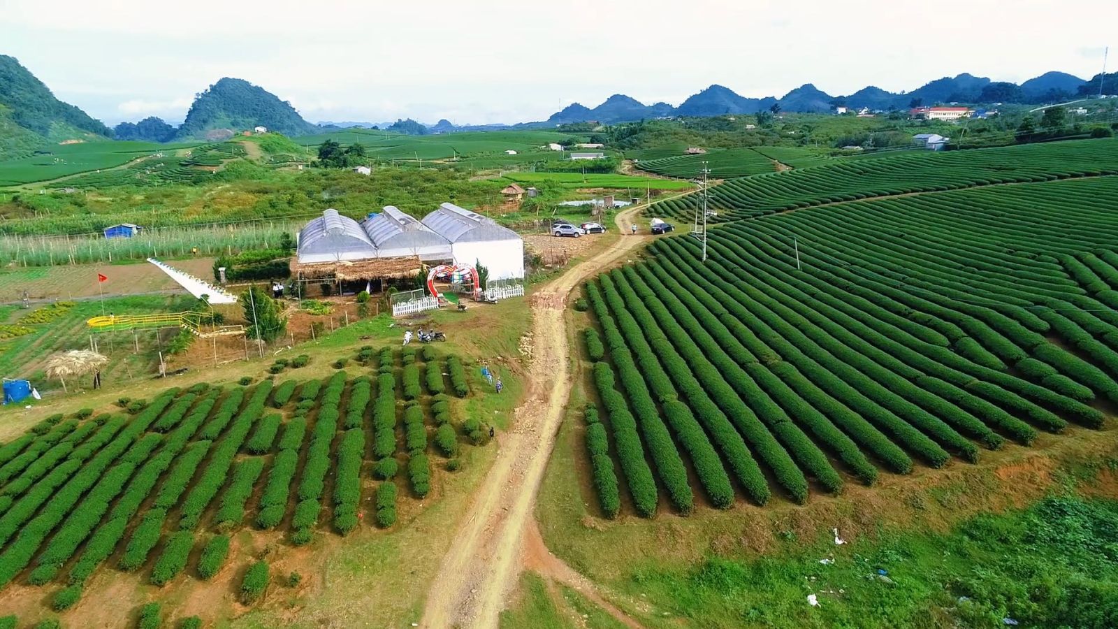 Khu Du lịch vườn hoa đồi chè trái tim